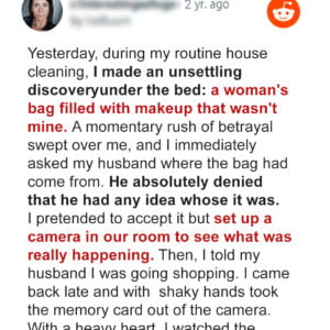 Wife Discovers Strange Feminine Items in Her House, Installs Hidden Camera to Uncover the Truth — Story of the Day Wife Discovers Strange Feminine Items in Her House, Installs Hidden Camera to Uncover the Truth — Story of the Day