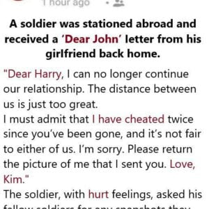 The soldier received an unexpected letter from his girlfriend – Full Story Here The soldier received an unexpected letter from his girlfriend – Full Story Here