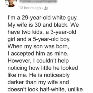 Man Gets All His Children DNA-Tested after Eldest Daughter Shows Him Her DNA Test Result Man Gets All His Children DNA-Tested after Eldest Daughter Shows Him Her DNA Test Result