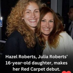 Julia Roberts’ 16-year-old daughter, Hazel Roberts, has her inaugural appearance on the Red Carpet. Julia Roberts’ 16-year-old daughter, Hazel Roberts, has her inaugural appearance on the Red Carpet.