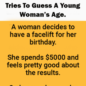 An Old Man Has The Funniest Plan When He Tries To Guess A Young Woman’s Age. An Old Man Has The Funniest Plan When He Tries To Guess A Young Woman’s Age.